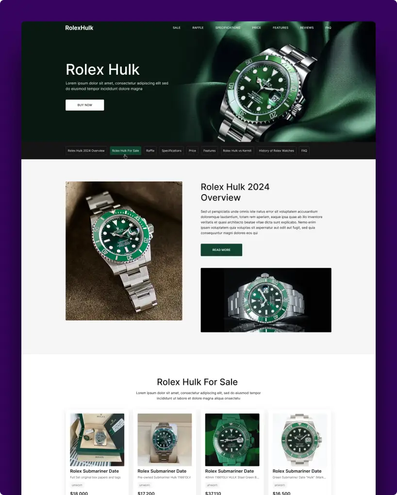 Web Development Project